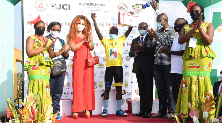 Grand Prix Cycliste Chantal Biya. La surprise de la Marraine