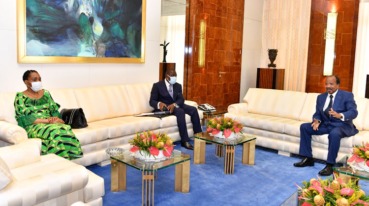 Un émissaire du  Président Sassou Nguesso reçu au Palais de l’Unité