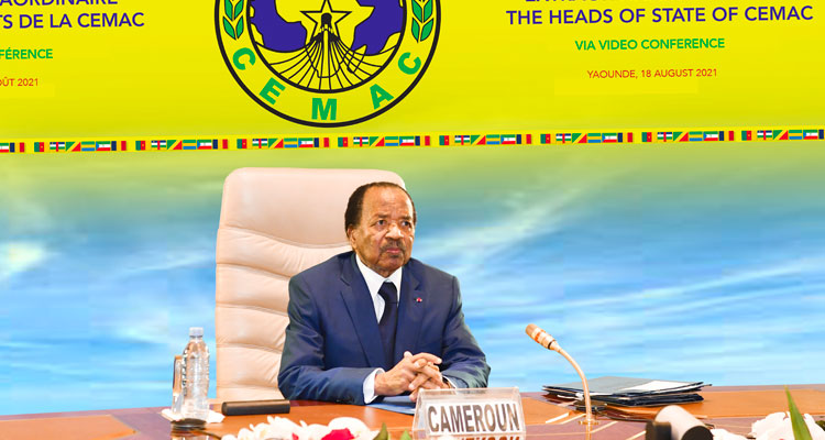 Closing speech by H.E. Paul BIYA during the Extraordinary Virtual Summit of Heads of State of CEMAC