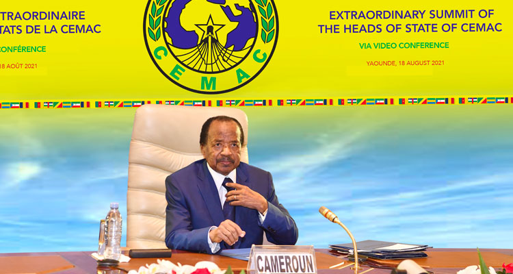 Discours d’ouverture du Président Paul Biya, à l’occasion du Sommet Extraordinaire Virtuel des Chefs d’Etat de la CEMAC