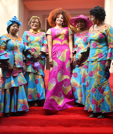 Chantal BIYA motivates CERAC Women to Continue Humanitarian Actions