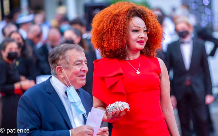 Mme Chantal Biya à la cérémonie de clôture de la 74ème édition du Festival de Cannes