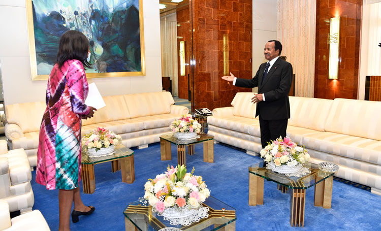 President Faustin-Archange Touadéra’s Emissary at Unity Palace