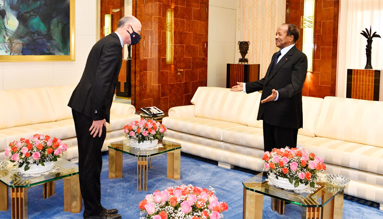 President Paul BIYA receives Letter from French President Emmanuel Macron