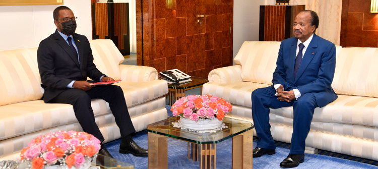 President Paul BIYA discusses South-South Cooperation with Equatoguinean Envoy