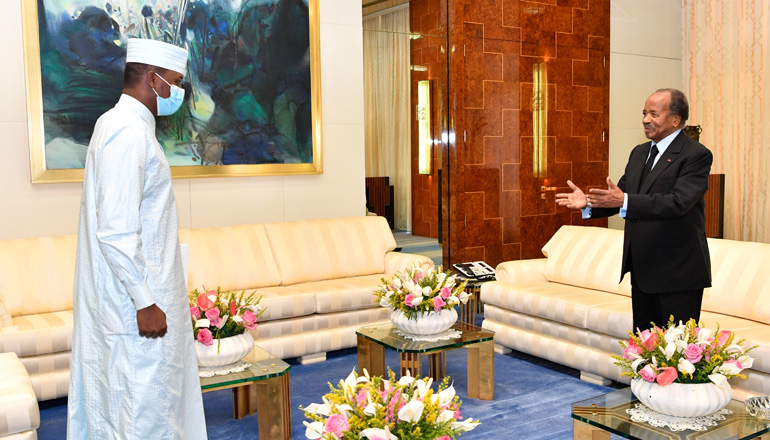 Emissary of Transitional Military Council of Chad at Unity Palace