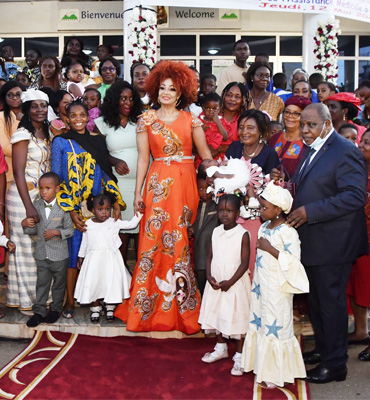 Chantal BIYA, CHRACERH celebrate 300 Babies in Thanksgiving Mass