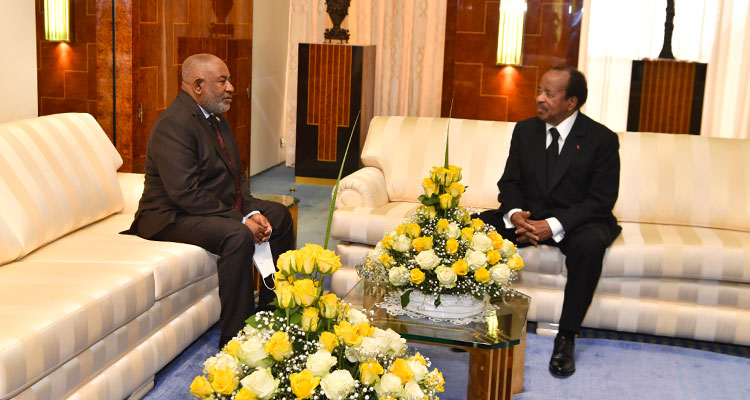 CAN 2021. Le Président Paul BIYA félicité par son homologue Comorien