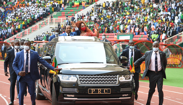 Indomitable Lions roar with President Paul BIYA in AFCON 2021 opener