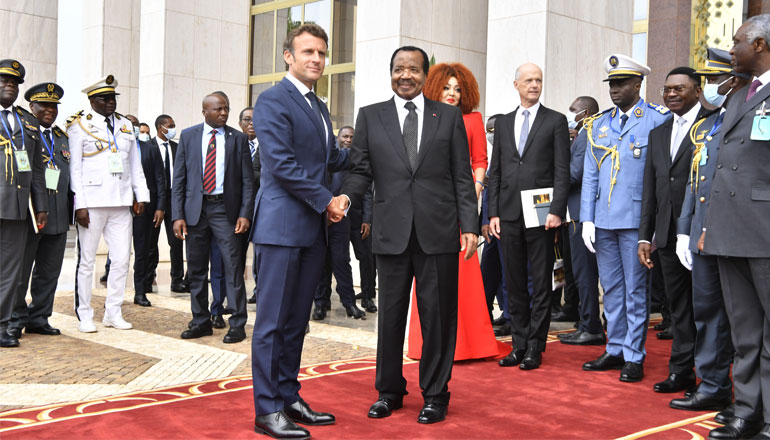 Paul BIYA - Emmanuel MACRON. Large convergence de vues