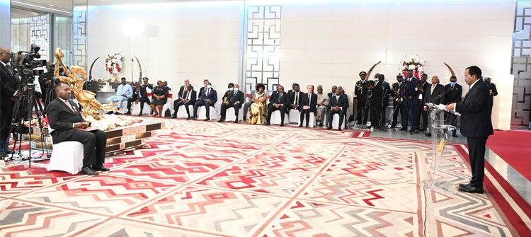 Speech by the Head of State in Response to New Year Wishes from the Diplomatic Corps