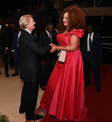 Madame Chantal BIYA au Grand Gala de Charité de l’Ordre Souverain de Malte 