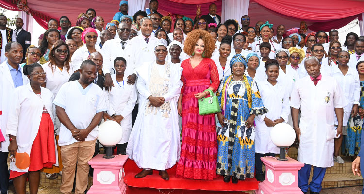 Chantal BIYA Foundation Brightens Faces at 2023 Christmas Tree Lighting Ceremony