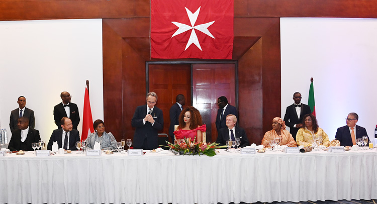 First Lady Attends Order of Malta's Charity Gala Dinner