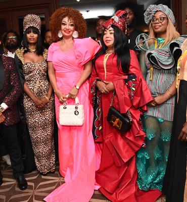 First Lady Attends Cameroon Fashion Design's Parade at Hilton