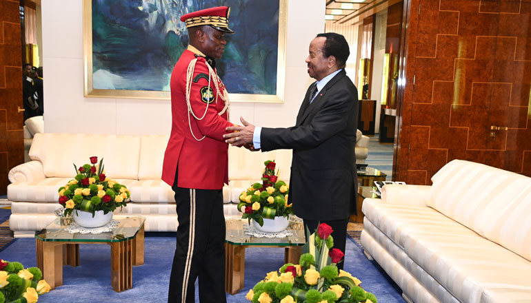 Paul BIYA - OLIGUI NGUEMA. Entretiens cordiaux au Palais de l’Unité