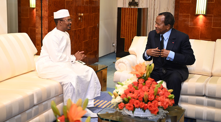 President Paul BIYA receives Courtesy Call from Chadian Head of State
