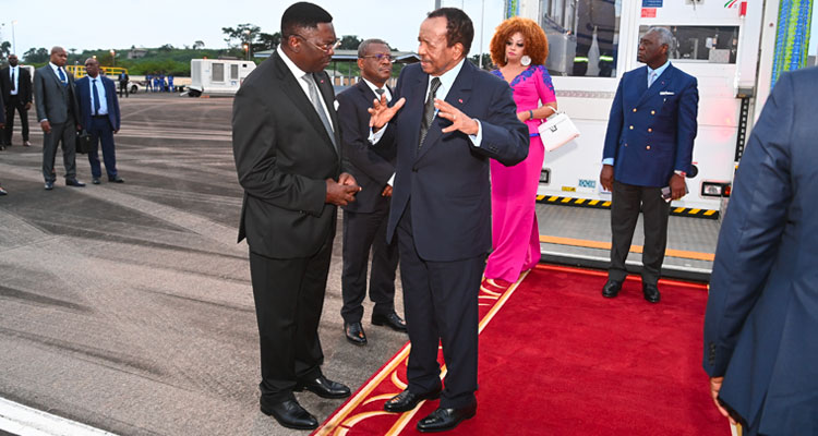 Presidential Couple Back in Cameroon