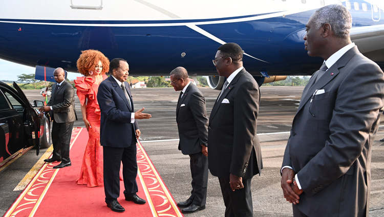 S.E. Paul Biya en route pour le 2ème Sommet Russie - Afrique