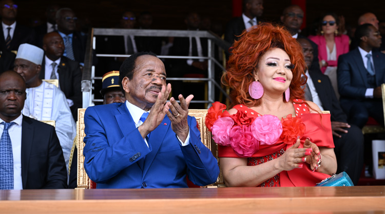 President Paul BIYA presides over national day celebrations in Yaounde