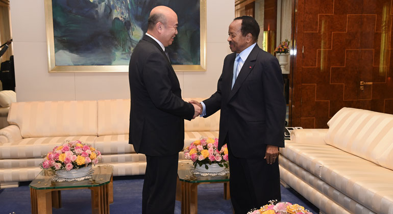 President Paul BIYA receives Chinese Vice Premier Liu Guozhong