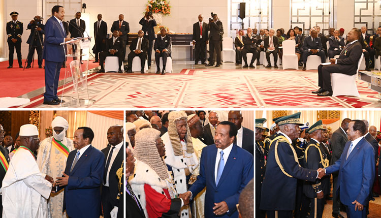 Diplomatic Corps and National Dignitaries Present New Year Wishes to President Paul BIYA