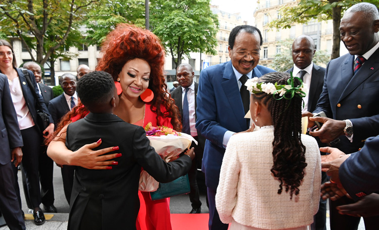 President Paul BIYA arrives Paris for the opening ceremony of the 2024 Olympic Games