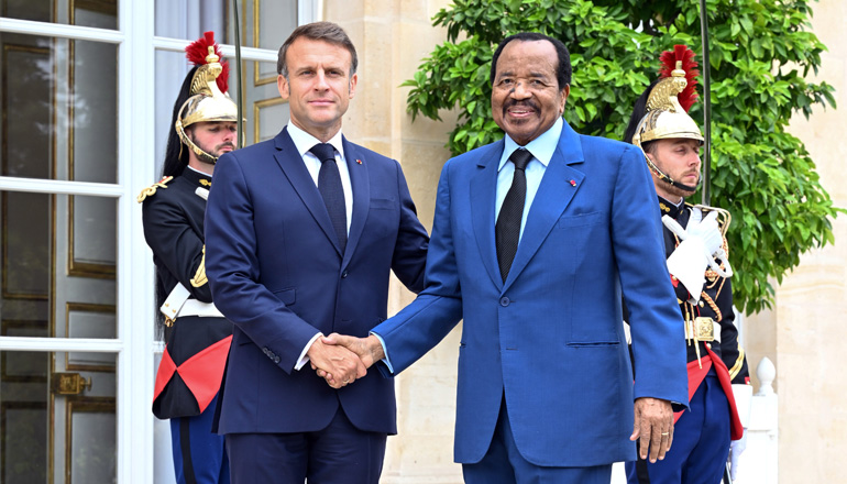 Jeux Olympiques d’été - Paris 2024 : Retrouvailles au Sommet entre Paul Biya et Emmanuel MACRON au Palais de l’Elysée