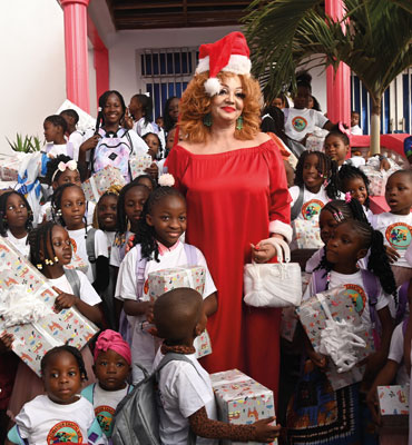2025 Christmas Tree Lighting Ceremony at the Chantal BIYA Foundation