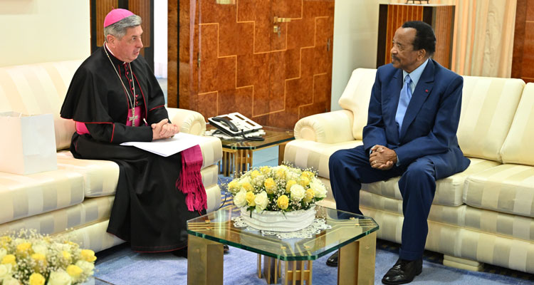 Audience au Palais de l’Unité. « Le Saint Siège et le Cameroun ont des relations exceptionnelles ! »