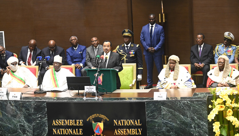Discours de S.E.M. Paul BIYA, à l’occasion de la prestation de serment