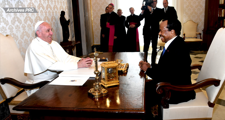 Le Président Paul BIYA rend hommage au Pape François