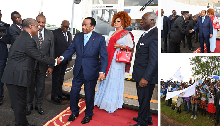 Le Chef de l’Etat est de retour Yaoundé
