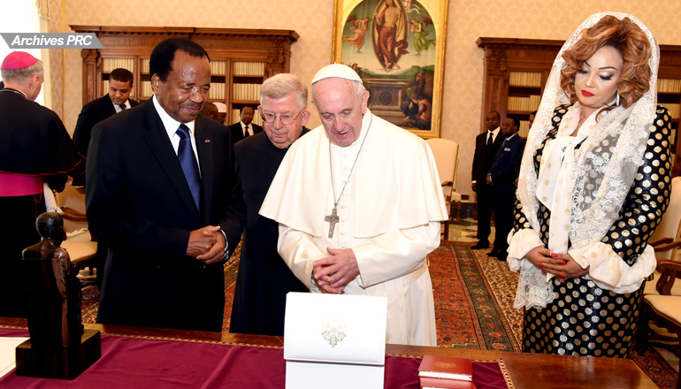 Le Président Paul BIYA rend hommage au Pape François