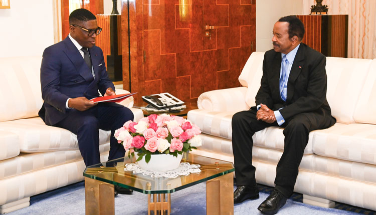 Cameroun-Guinée Equatoriale : le Vice-président Teodoro Nguema Obiang Mangue reçu au Palais de l’Unité