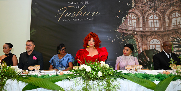 First Lady Chantal BIYA radiates Elegance at Yaounde Fashion Gala 