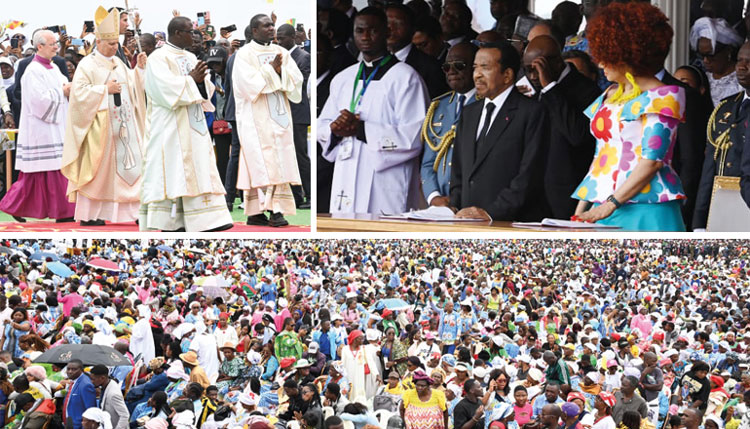 President Biya Joins His Holiness Pope Leo XIV in Moment of Perfect Communion at Pontifical Mass in Yaounde 