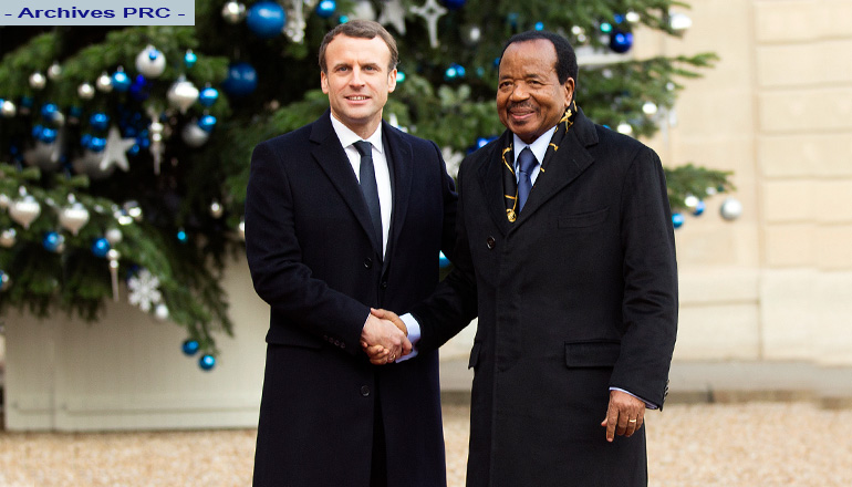 BIYA, MACRON, discuss AU and Francophonie over phone call