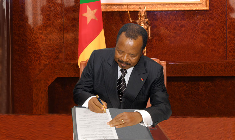 Coronavirus: mesures instruites par le Président Paul BIYA