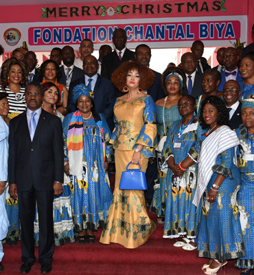 Close to 3,000 Needy Children Receive Christmas Gifts at Chantal BIYA Foundation