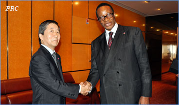 Japanese Ambassador received in audience on behalf of the Head of State at Unity Palace
