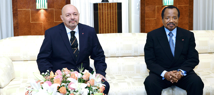 L’Ambassadeur d’Espagne en fin de séjour au Palais de l’Unité