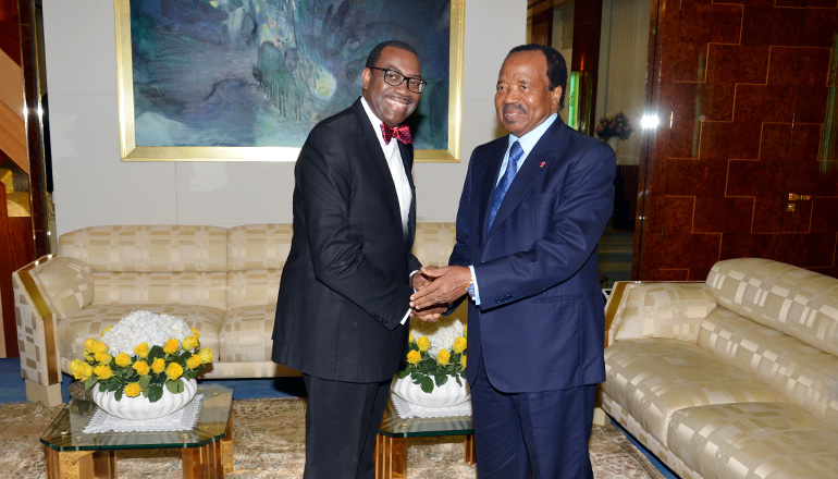 AfDB Boss Hails President Paul BIYA’s Leadership in Africa