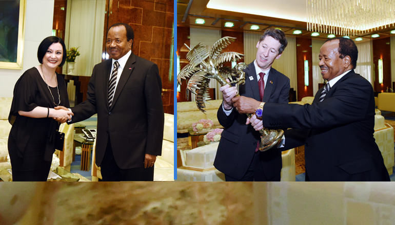 Italian Ambassador, Canadian High Commissioner Bid Farewell to President Paul BIYA