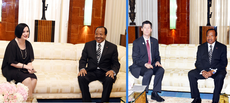 Italian Ambassador, Canadian High Commissioner Bid Farewell to President Paul BIYA