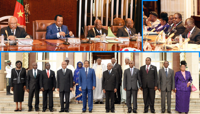 President Paul BIYA Chairs Higher Judicial Council Session