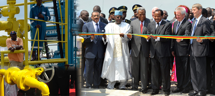 Le Chef de l’Etat inaugure l’unité de production de gaz naturel de Ndogpassi à Douala