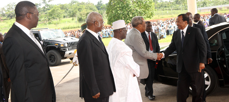 President Paul BIYA in Nigeria for security summit