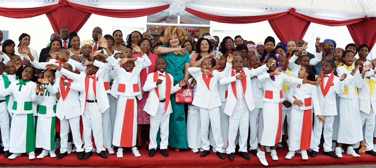 18th End-of-Year ceremony at Coccinelles: Mrs Chantal BIYA Rewards Excellence