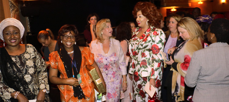 Chantal BIYA and Michelle OBAMA in Synergy for the Education of Young Girls